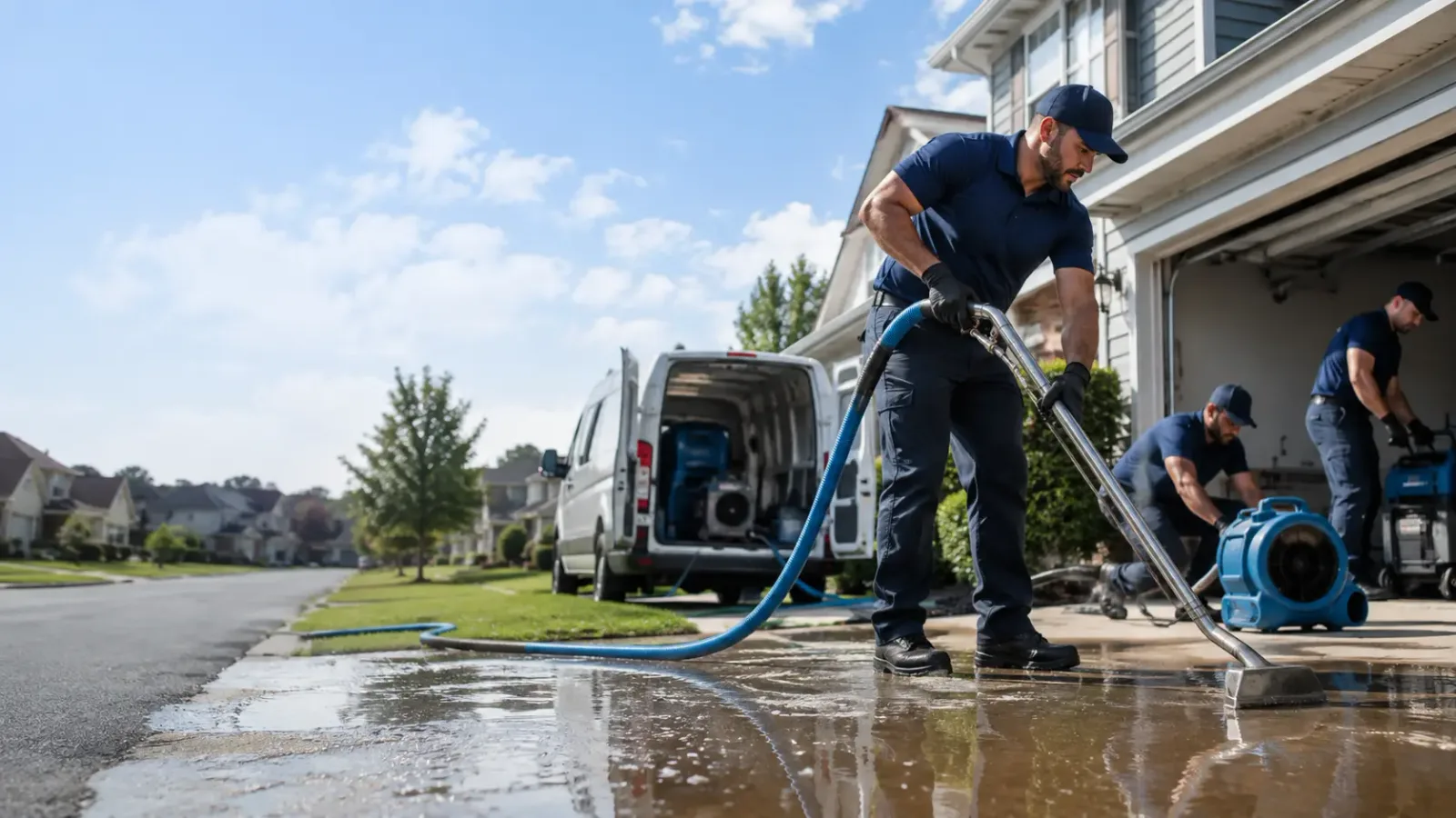 Flood Damage Restoration in Charlton Heights, WV